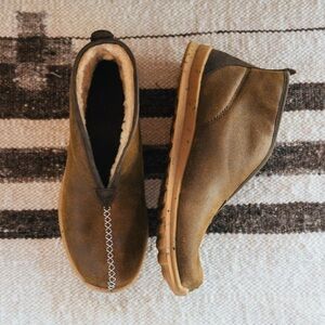 Danner Brown Ankle Slippers